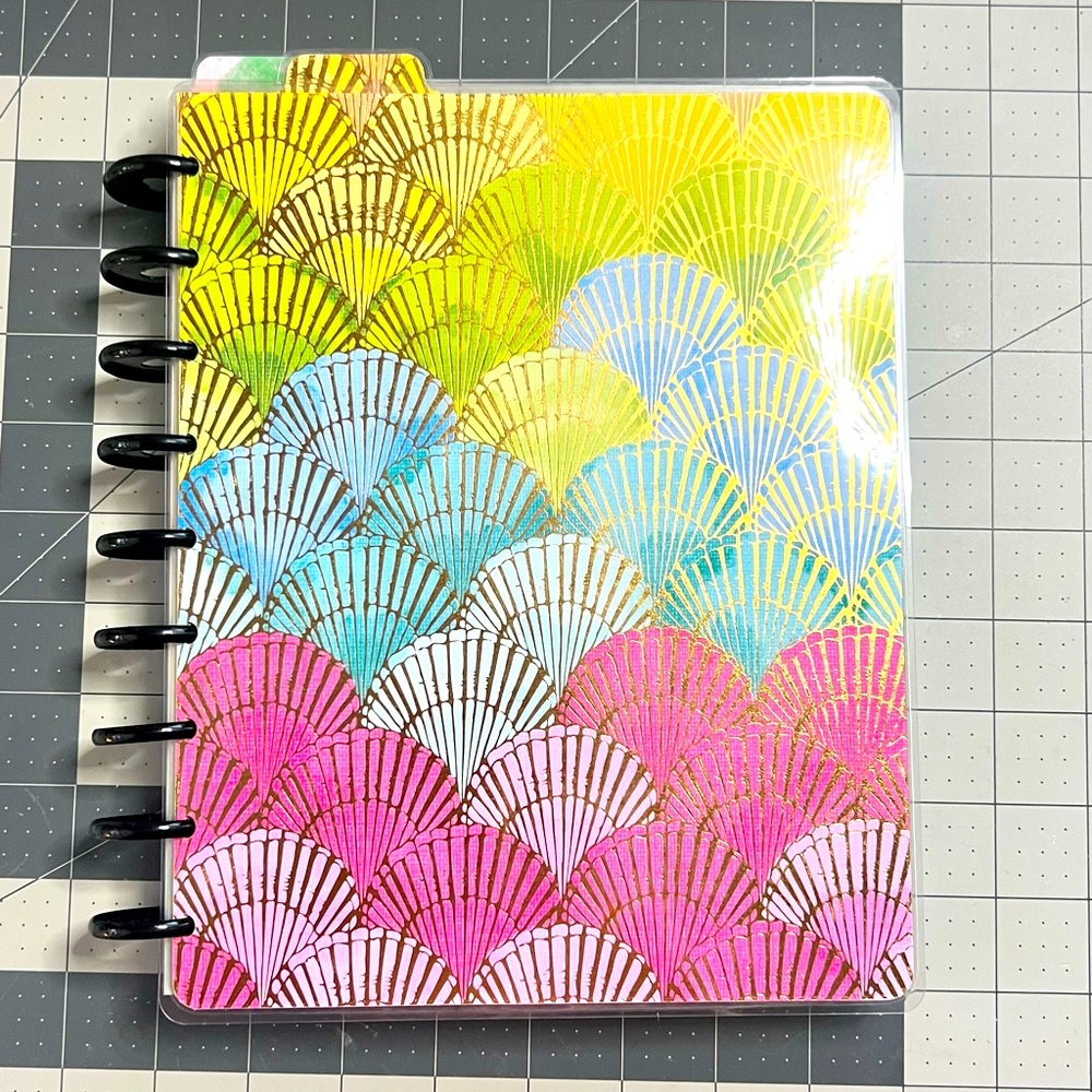 Mermaid happy planner cover set, tab dividers and dashboards